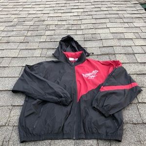VINTAGE Reebok Zip Up Hooded Jacket SZ XL